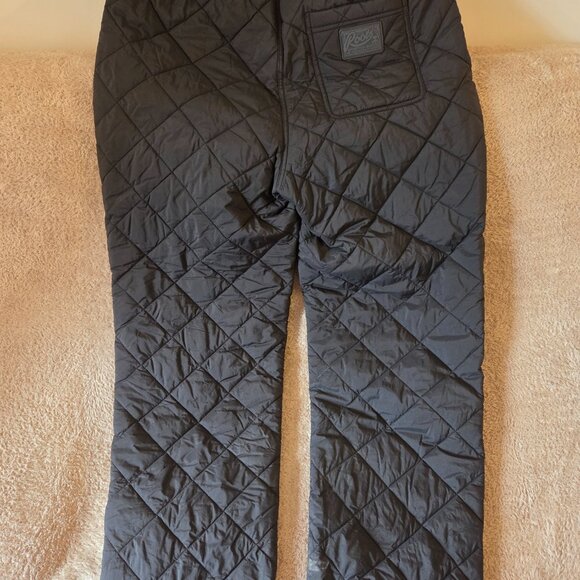 Roots Canada Quilted Insulated Pants, Men’s L, Black - Picture 4 of 7